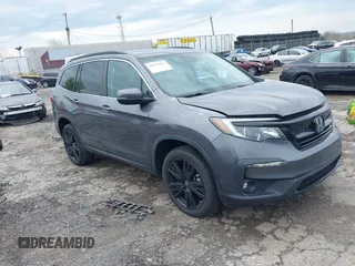 2021 Honda Pilot Special Edition with VIN 5FNYF6H25MB078596, listed as a IAAI auction lot 42033012 with 70,467 mi miles and . Bid and sale history available at DreamBid. Image 1.