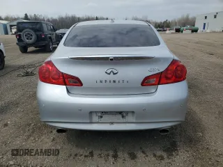 2011 Infiniti G37 x with VIN JN1CV6AR7BM410825, listed as a Copart auction lot 54728905 with 150,283 mi miles and Clean Title. Bid and sale history available at DreamBid. Image 6.