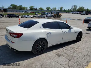 2015 Maserati Quattroporte S Q4 with VIN ZAM56RRA6F1153047, listed as a Copart auction lot 54162865 with 126,954 mi miles and Clean Title. Bid and sale history available at carsss.com. Image 3.