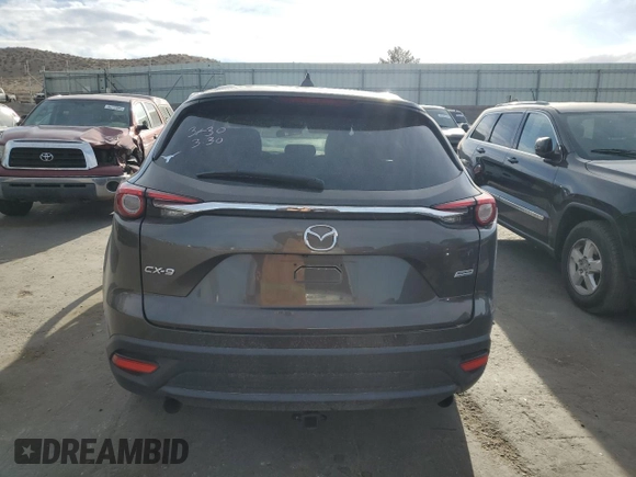 2018 Mazda CX-9 Sport with VIN JM3TCABY1J0225341, listed as a Copart auction lot 47095545 with Not provided miles and Salvage title. Bid and sale history available at DreamBid. Image 6.