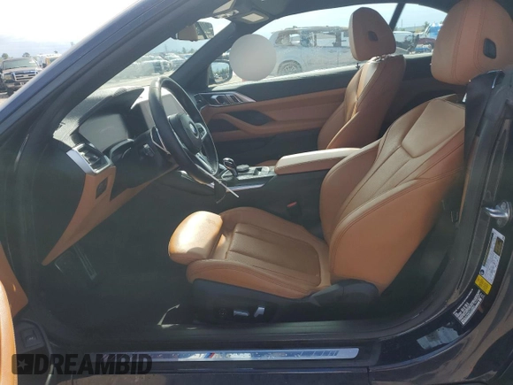 2023 BMW 4 Series M440i with VIN WBA53AT06PCL25904, listed as a Copart auction lot 78421284 with Not Provided miles and Non Repairable. Bid and sale history available at DreamBid. Image 7.