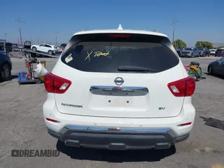 2019 Nissan Pathfinder SV with VIN 5N1DR2MN7KC584791, listed as a IAAI auction lot 42533680 with 57,943 mi miles and . Bid and sale history available at DreamBid. Image 17.