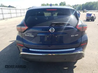 2020 Nissan Murano SV with VIN 5N1AZ2BS5LN173617, listed as a Copart auction lot 54603575 with 46,400 mi miles and Salvage title. Bid and sale history available at DreamBid. Image 6.