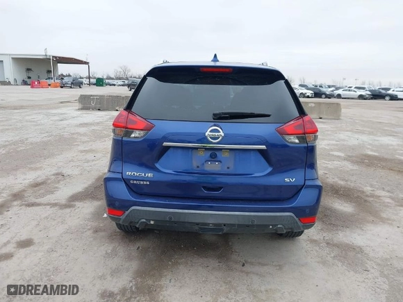 2019 Nissan Rogue SV with VIN KNMAT2MT3KP509246, listed as a IAAI auction lot 41441969 with NaN miles. Bid and sale history available at carsss.com. Image 16.