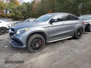 2019 Mercedes-Benz GLE 63 S AMG z VIN 4JGED7FB3KA155758, wystawiony jako Copart lot #79484274 z przebiegiem 122 679 mil mil oraz Szkoda całkowita • Salvage title. Historia ofert i sprzedaży dostępna na DreamBid. Obrazek 1.