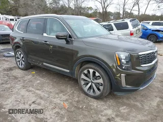 2021 Kia Telluride EX with VIN 5XYP34HC9MG154170, listed as a IAAI auction lot 41400546 with 111,642 mi miles and . Bid and sale history available at DreamBid. Image 1.