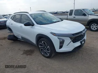 2024 Chevrolet Trax 2RS with VIN KL77LJE21RC019378, listed as a IAAI auction lot 41702191 with 22,959 mi miles and . Bid and sale history available at DreamBid. Image 1.