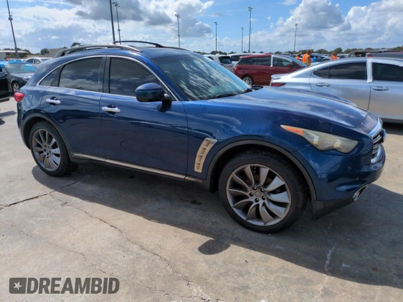 2012 Infiniti FX35 with VIN JN8AS1MW3CM151063, listed as a Copart auction lot 76021864 with 0 mi miles and Non Repairable. Bid and sale history available at carsss.com. Image 4.