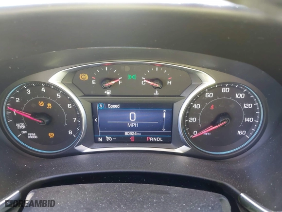 2019 Chevrolet Equinox LT with VIN 2GNAXVEX3K6240633, listed as a IAAI auction lot 41815997 with 80,824 mi miles. Bid and sale history available at carsss.com. Image 7.