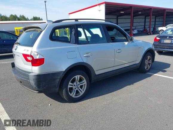 2004 BMW X3 3.0i with VIN WBXPA934X4WC32483, listed as a IAAI auction lot 42108041 with 175,299 mi miles. Bid and sale history available at carsss.com. Image 4.