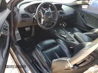 2005 BMW 6 Series 645Ci with VIN WBAEK73495B328100, listed as a Copart auction lot 76064664 with 122,069 mi miles and Salvage Title. Bid and sale history available at carsss.com. Image 8.