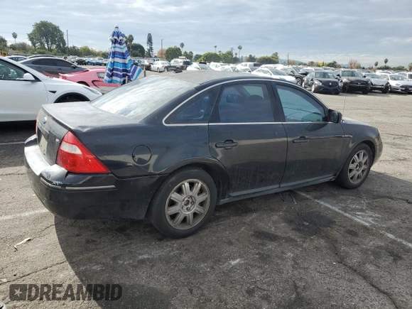 2007 Ford Five Hundred SEL with VIN 1FAHP24197G104300, listed as a Copart auction lot 81004154 with 0 mi miles and Salvage Title. Bid and sale history available at carsss.com. Image 3.