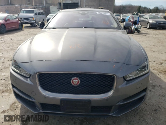 2017 Jaguar XE 35t Premium with VIN SAJAJ4BVXHA968468, listed as a Copart auction lot 43219065 with 107,299 mi miles and Salvage Title. Bid and sale history available at carsss.com. Image 5.