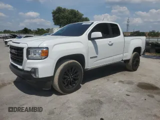 2022 GMC Canyon 2WD Elevation z VIN 1GTH5CEN8N1297644, wystawiony jako Copart lot #57600065 z przebiegiem 22 504 mil mil oraz Szkoda całkowita • Salvage title. Historia ofert i sprzedaży dostępna na DreamBid. Obrazek 1.