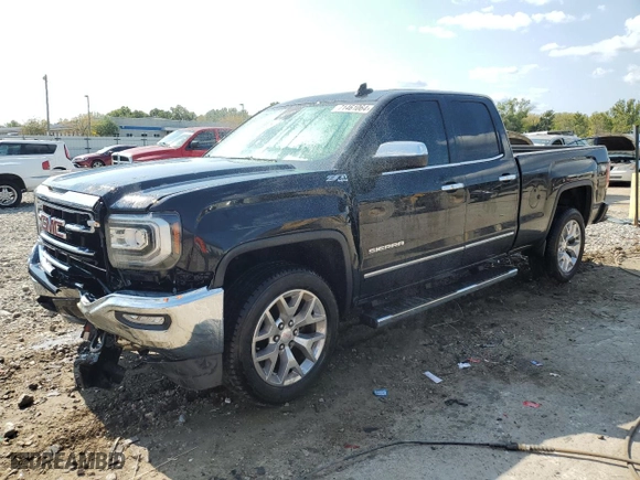 2016 GMC Sierra 1500 SLT with VIN 1GTV2NEC9GZ392952, listed as a Copart auction lot 71461064 with 103,767 mi miles and Salvage Title. Bid and sale history available at carsss.com. Image 1.