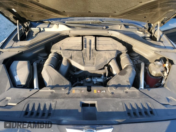2021 Genesis GV80 with VIN KMUHCESC0MU066638, listed as a Copart auction lot 46548025 with Not provided miles and Salvage title. Bid and sale history available at DreamBid. Image 12.