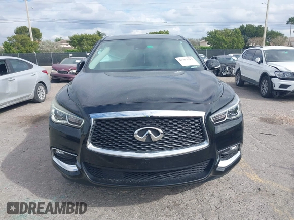 2019 Infiniti QX60 LUXE with VIN 5N1DL0MN0KC549578, listed as a IAAI auction lot 41362311 with 162,457 mi miles. Bid and sale history available at carsss.com. Image 12.