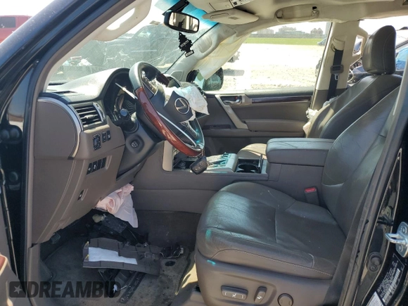 2015 Lexus GX 460 with VIN JTJBM7FX5F5102607, listed as a Copart auction lot 56794815 with 124,551 mi miles and Salvage title. Bid and sale history available at DreamBid. Image 7.