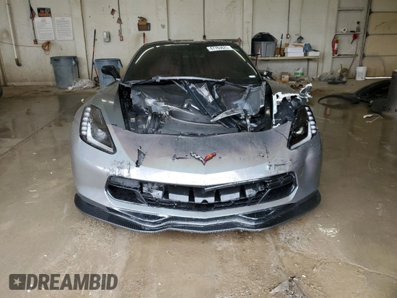2014 Chevrolet Corvette Z51 3LT with VIN 1G1YM2D79E5109943, listed as a Copart auction lot 47763625 with 37,479 mi miles and Salvage title. Bid and sale history available at DreamBid. Image 5.