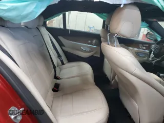 2018 Mercedes-Benz E-Class AMG E 43 with VIN WDDZF6EB9JA350389, listed as a Copart auction lot 42854585 with 28,196 mi miles and Salvage Title. Bid and sale history available at carsss.com. Image 10.