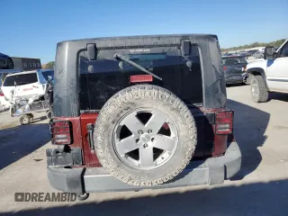 2010 Jeep Wrangler Unlimited Sahara with VIN 1J4BA5H1XAL196555, listed as a Copart auction lot 76704534 with 112,365 mi miles and Salvage Title. Bid and sale history available at carsss.com. Image 6.