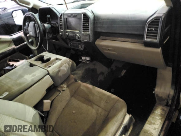 2015 Ford F-150 XLT with VIN 1FTEX1EP4FFD05892, listed as a Copart auction lot 46614745 with 0 mi miles and Non Repairable. Bid and sale history available at carsss.com. Image 8.