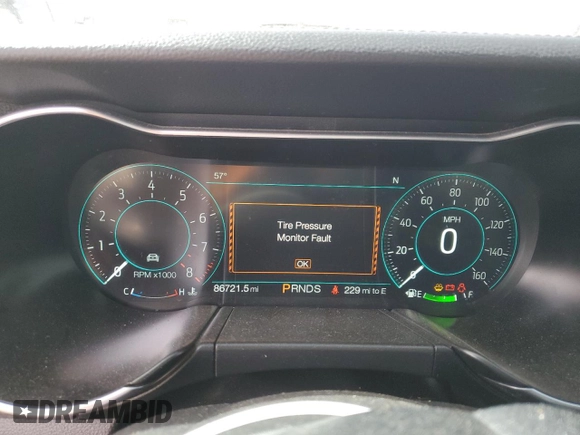 2019 Ford Mustang GT z VIN 1FA6P8CF3K5130158, wystawiony jako Copart lot #47542725 z przebiegiem 86 721 mil mil oraz Szkody całkowita. Historia ofert i sprzedaży dostępna na DreamBid. Obrazek 9.