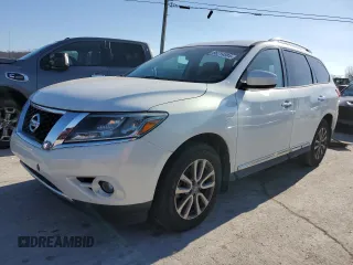 2013 Nissan Pathfinder S with VIN 5N1AR2MN9DC687930, listed as a Copart auction lot 86214884 with 166,591 mi miles and Clean Title. Bid and sale history available at carsss.com. Image 1.