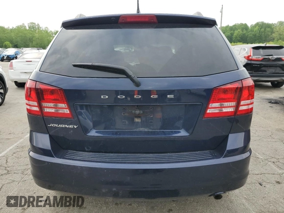 2017 Dodge Journey SE z VIN 3C4PDCAB0HT528351, wystawiony jako Copart lot #54851905 z przebiegiem 72 247 mil mil oraz Szkoda całkowita • Salvage title. Historia ofert i sprzedaży dostępna na DreamBid. Obrazek 6.