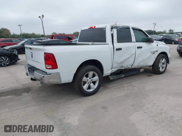 2020 Ram 1500 Classic Tradesman with VIN 3C6RR6KT5LG219244, listed as a IAAI auction lot 41471375 with 23,874 mi miles. Bid and sale history available at carsss.com. Image 4.
