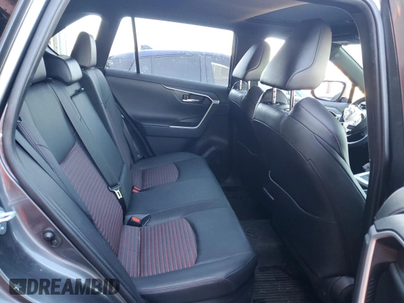 2021 Toyota RAV4 Prime XSE with VIN JTMEB3FV9MD071684, listed as a Copart auction lot 43974185 with 0 mi miles and Salvage Title. Bid and sale history available at carsss.com. Image 11.