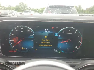 2020 Mercedes-Benz GLE 350 with VIN 4JGFB4KB5LA239208, listed as a Copart auction lot 57987375 with 54,256 mi miles and Salvage title. Bid and sale history available at DreamBid. Image 9.