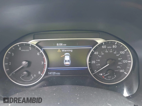 2024 Nissan Altima SR z VIN 1N4BL4CVXRN432003, wystawiony jako IAAI lot #41916171 z przebiegiem 14 729 mil mil oraz . Historia ofert i sprzedaży dostępna na DreamBid. Obrazek 7.