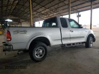 1999 Ford F-150 XL with VIN 1FTRX18LXXKA45520, listed as a Copart auction lot 45575825 with 0 mi miles and Salvage Title. Bid and sale history available at carsss.com. Image 3.