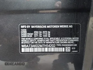 2021 BMW 2 Series 228i xDrive z VIN WBA73AK02M7H54202, wystawiony jako IAAI lot #42174722 z przebiegiem 44 109 mil mil oraz . Historia ofert i sprzedaży dostępna na DreamBid. Obrazek 9.