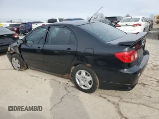 2005 Toyota Corolla CE with VIN 1NXBR32E45Z411163, listed as a Copart auction lot 44561615 with 185,479 mi miles and Salvage Title. Bid and sale history available at DreamBid. Image 2.