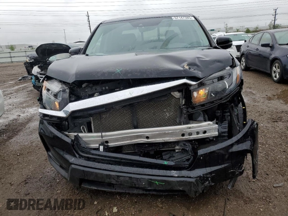 2023 Honda Ridgeline RTL with VIN 5FPYK3F59PB001216, listed as a Copart auction lot 57147385 with 43,452 mi miles and Salvage title. Bid and sale history available at DreamBid. Image 5.