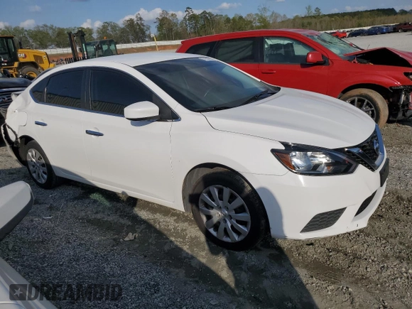 2019 Nissan Sentra S with VIN 3N1AB7AP6KY413877, listed as a Copart auction lot 51633085 with 73,752 mi miles and Salvage Title. Bid and sale history available at carsss.com. Image 4.
