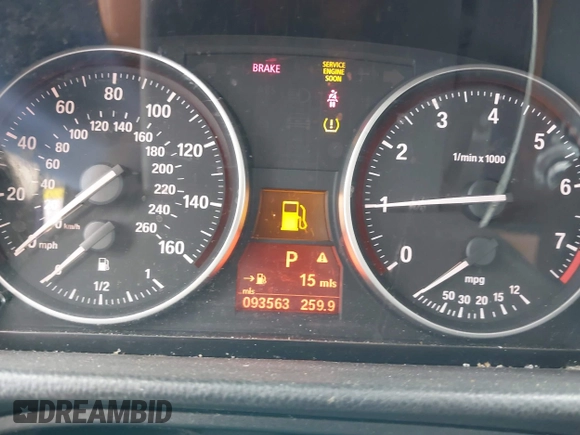 2011 BMW 3 Series 328i xDrive with VIN WBAPK5G59BNN32244, listed as a IAAI auction lot 42467567 with 93,563 mi miles and . Bid and sale history available at DreamBid. Image 7.