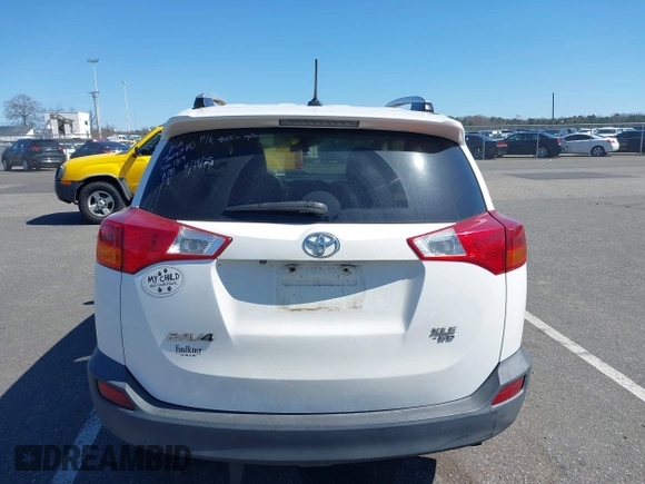 2013 Toyota RAV4 XLE with VIN 2T3RFREV7DW081319, listed as a IAAI auction lot 42066565 with 138,693 mi miles and . Bid and sale history available at carsss.com. Image 16.