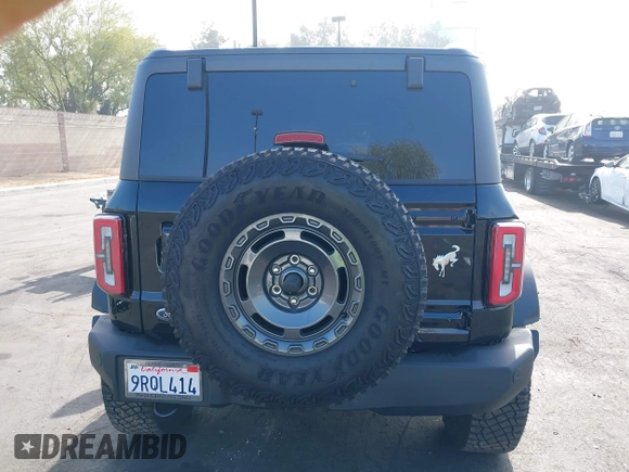 2024 Ford Bronco Outer Banks with VIN 1FMDE8BH2RLB45441, listed as a IAAI auction lot 41991322 with 4,056 mi miles and . Bid and sale history available at DreamBid. Image 17.