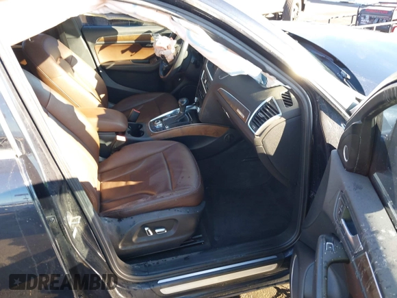 2013 Audi Q5 Premium Plus with VIN WA1LFAFP1DA083955, listed as a IAAI auction lot 41326586 with Not provided miles and . Bid and sale history available at DreamBid. Image 5.