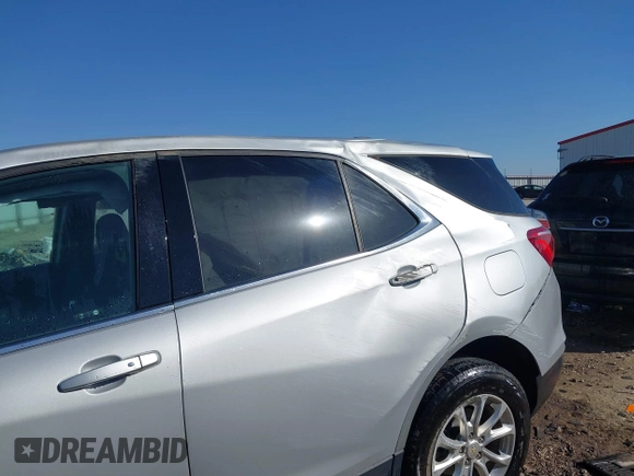 2020 Chevrolet Equinox LT with VIN 2GNAXUEV5L6205134, listed as a IAAI auction lot 41749085 with 82,549 mi miles and . Bid and sale history available at DreamBid. Image 13.