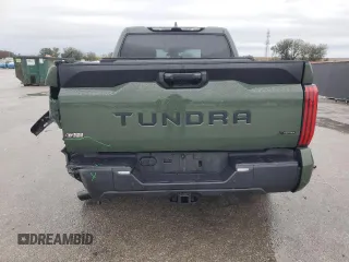 2023 Toyota Tundra 2WD SR5 with VIN 5TFLA5AB8PX028654, listed as a Copart auction lot 41927755 with 5,396 mi miles and Salvage Title. Bid and sale history available at carsss.com. Image 6.
