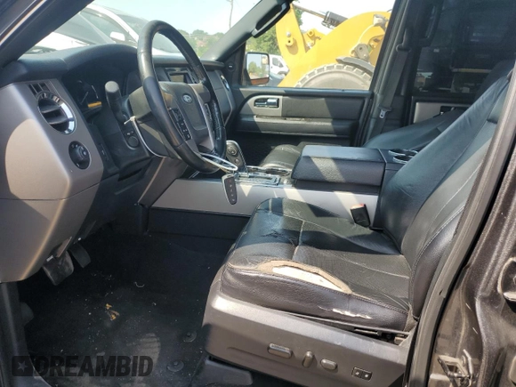 2017 Ford Expedition Max Limited with VIN 1FMJK1KTXHEA60924, listed as a Copart auction lot 60864465 with 205,212 mi miles and Clean title. Bid and sale history available at DreamBid. Image 7.