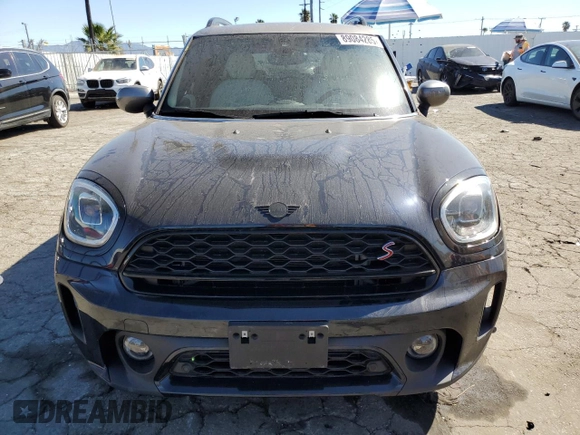 2024 MINI Countryman Cooper S with VIN WMZ83BR06R3R36175, listed as a Copart auction lot 89084285 with 0 mi miles and Salvage Title. Bid and sale history available at carsss.com. Image 5.