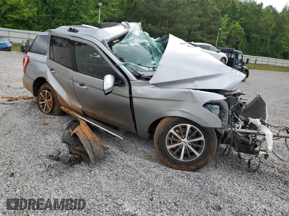 2021 Ford Expedition XLT with VIN 1FMJU1JT6MEA48646, listed as a Copart auction lot 54843495 with Not provided miles and Salvage title. Bid and sale history available at DreamBid. Image 4.