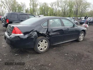 2015 Chevrolet Impala LT with VIN 2G1WB5E38F1122650, listed as a Copart auction lot 55260275 with 188,626 mi miles and Salvage Title. Bid and sale history available at DreamBid. Image 3.