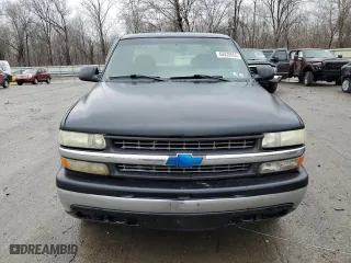 2002 Chevrolet Silverado 1500 LS with VIN 2GCEK19V021371008, listed as a Copart auction lot 46920055 with 153,594 mi miles and Salvage Title. Bid and sale history available at carsss.com. Image 5.