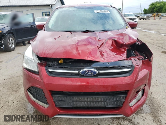 2014 Ford Escape SE with VIN 1FMCU9G91EUA15113, listed as a Copart auction lot 57058905 with 93,087 mi miles and Salvage title. Bid and sale history available at DreamBid. Image 5.
